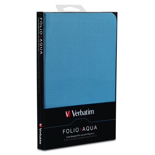 Verbatim Folio Expressions for iPad Mini 98100 (Aqua Blue)