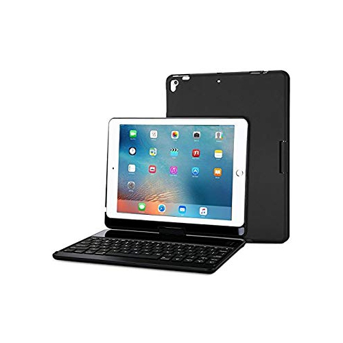 Procase Ipad 9 7 2018 2017 Keyboard Case 360 Degree Rotation Swivel Cover Case With Wireless Keyboard For Apple Ipad 9 7 Inc Best Buy Canada