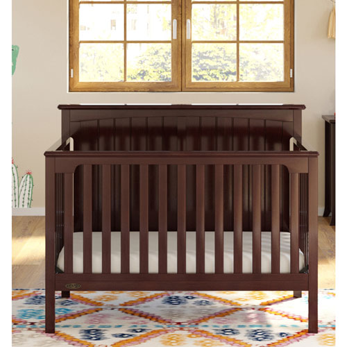 Graco Jordan 4 In 1 Convertible Crib Espresso Only At Best Buy