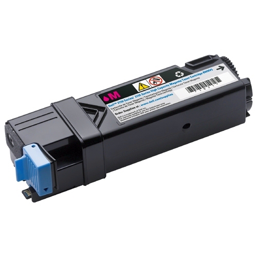Compatible DELL T107C 330-1437 330-1390 Cyan High Yield Toner Cartridge for use in Color Laser 2130CN, 2135CN