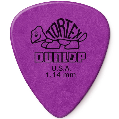 Dunlop Tortex Standard Guitar Picks - 1.14mm - 12 Pack