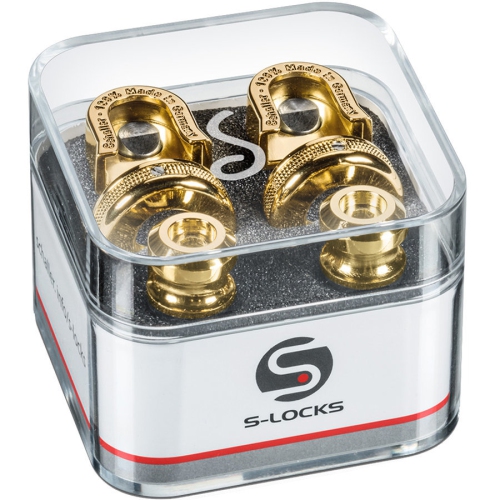 SCHALLER  14010501 Security Straplocks In Gold