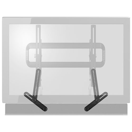 Support TV pour barre de son évoluée de Sanus - Noir
