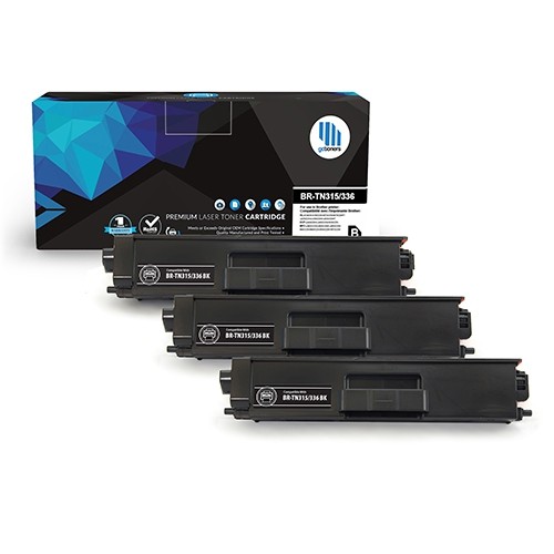 Gotoners™ 3PK Brother New Compatible TN-315 High Yield Black Toner Brother  HL-4140/4150/4570, MFC9460/9465/9970,DCP-9055