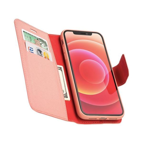 iPhone X / XS - Broadway Magnetic Wallet Folio, Rose Gold