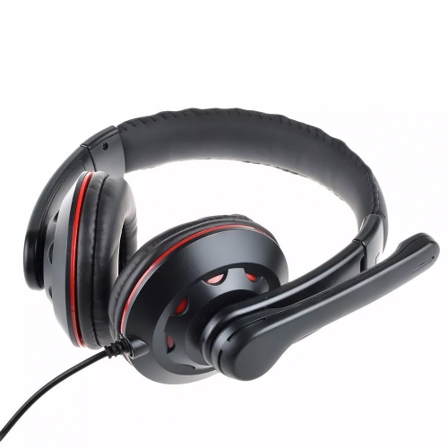 axGear USB Headset Stereo Gaming Headphone Earphone Microphone Mic Ear Cup