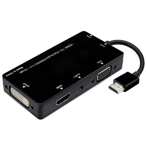 axGear HDMI to DVI VGA HDMI Adapter Cable w/ Audio Converter Mirror Screen