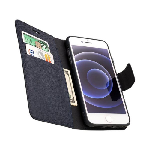 iPhone 8 Plus / 7 Plus - Broadway Magnetic Wallet Folio, Blue
