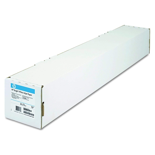HP C1860A HP DESIGNJET BRIGHT WHITE INKJET PAPER, 4 MIL, 24" X 150 FT, WHITE