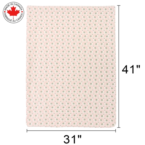 Bebelelo Baby Crib Bedding For Girls And Boys, Green and Pink Llama Design - 4-Piece Set