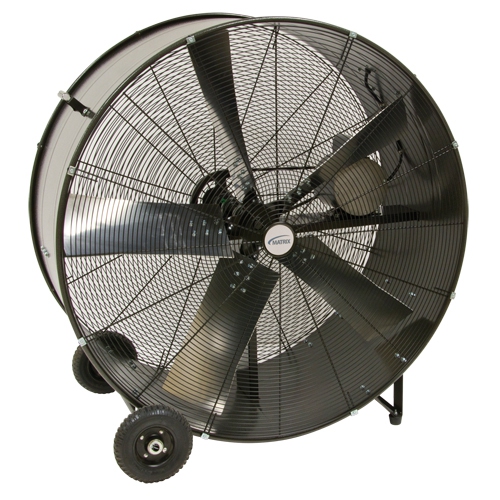 Matrix 42-Inch Heavy-Duty Fixed Belt Drive Industrial Grade Drum Fan