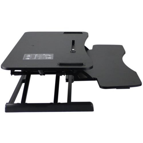 Standing Desk Riser, Extra Wide Version, High Lift Capacity, Height Adjustable From Sit to Stand Positions