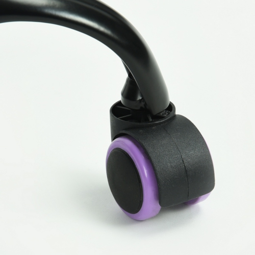 Homy Casa Office Chair Adjustable Swivel Arm Plastic Mesh-Purple