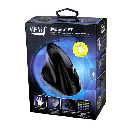 Adesso 1600 dpi Optical Gaming Mouse - Multi -