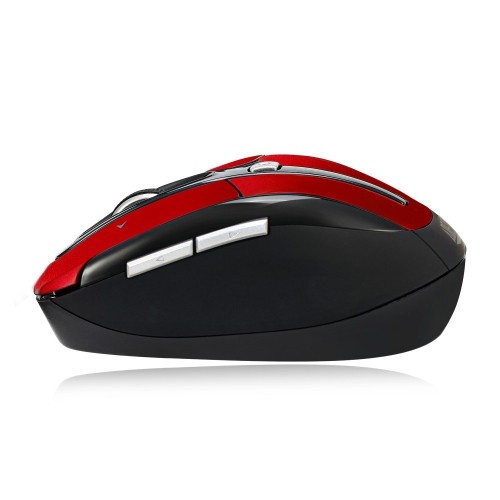Adesso S60 1600 dpi Wireless Optical Gaming Mouse - Red -