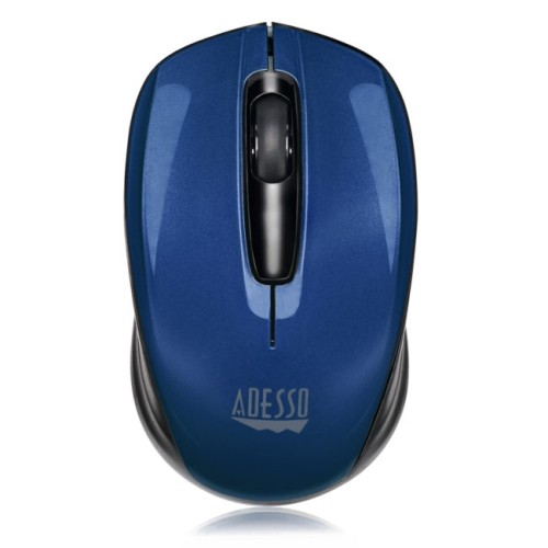 Adesso S50 1200 dpi Wireless Optical Gaming Mouse - Blue -