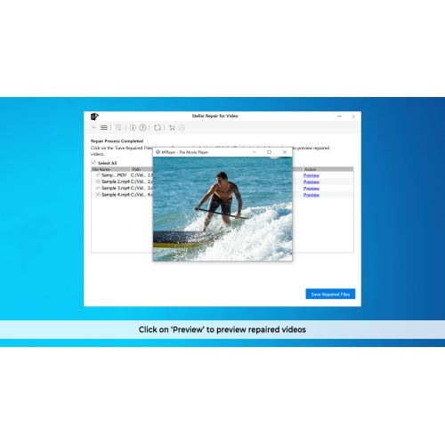 Stellar Repair for Video Software | for Windows | Standard | Repairs unlimited corrupt videos | 1 Device, 1 Yr Subscription | - Digital Download