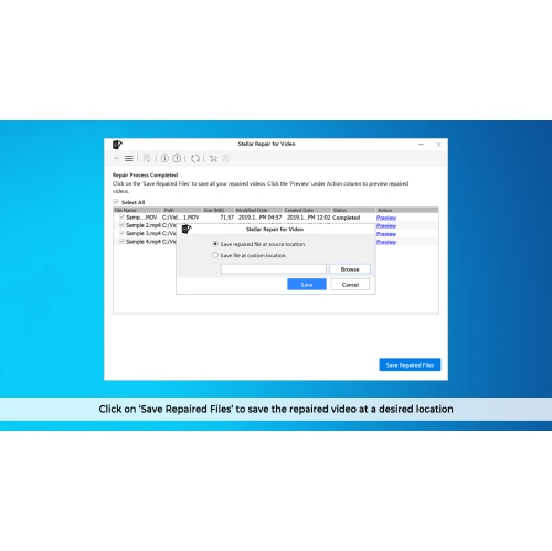 Stellar Repair for Video Software | for Windows | Standard | Repairs unlimited corrupt videos | 1 Device, 1 Yr Subscription | - Digital Download