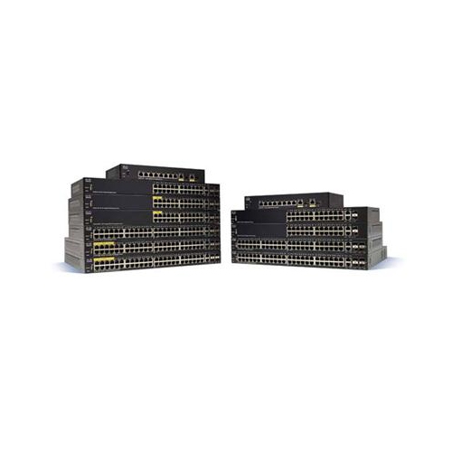 Cisco SG250X-24 24-Port Gigabit with 4-Port 10-Gigabit Smart Switch