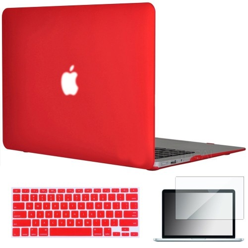 Hard Case Shells Electronics Model A1398 Red + Keyboard Cover Easygoby