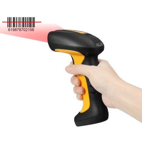 Adesso Antimicrobial Waterproof CCD Barcode Scanner