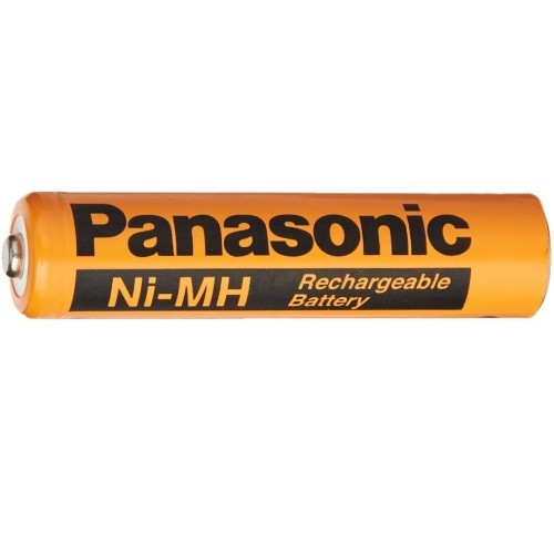 Paquet de 4 piles AAA NiMH rechargeables à faible décharge de 750 mAh de Panasonic