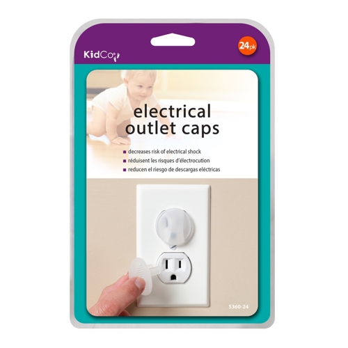 Kidco 24-Pack Electrical Outlet Caps