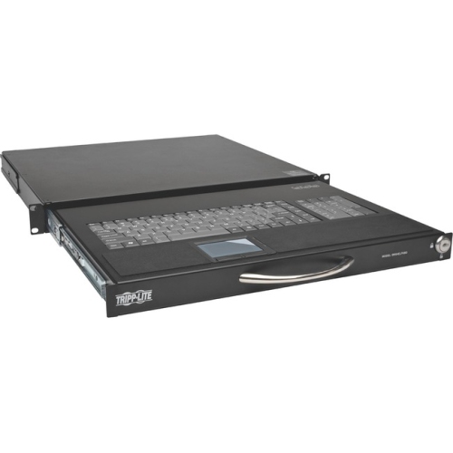 1U Rackmount Keyboard w KVM Ca