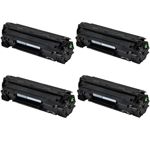 Generic Canon 137 x 4/pack New Black Laser Toner Cartridge for use in ImageCLASS MF212W MF216N MF217W MF227DW MF229DW