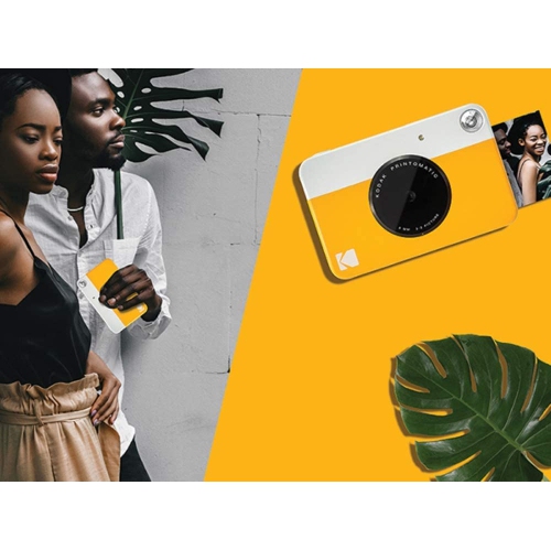 Best Buy: Kodak PRINTOMATIC 10.0-Megapixel Instant Digital Camera Yellow  RODOMATICYL