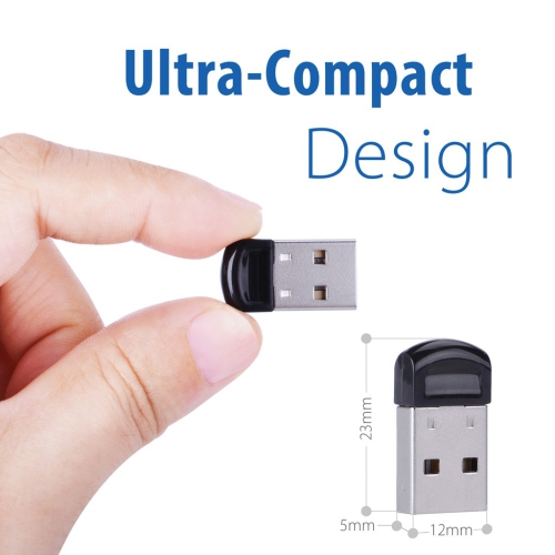 Adaptateur USB Bluetooth d’Avantree [BT 4.0] compatible avec les téléphones Bluetooth, les écouteurs, les haut-parleurs, les claviers et les souris