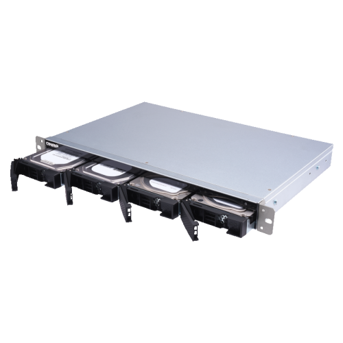 Qnap 4-Bay 8GB Annapurna Labs AL-314 Quad-Core Short-Depth Rackmount NAS -
