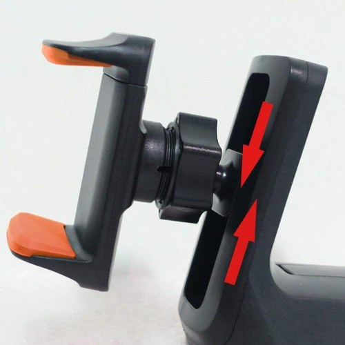 Uolo Smart Holder Dual-locking Mount for 3.5”-5.5” devices [Car Mount Holder] with 360 Rotation Clamp & Suction Base
