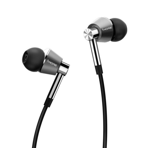 1More Triple Driver In-Ear Headphones (Titanium) I prefer a "true" sound and am not a fan of the deep bass that many of the headphones seem to promote