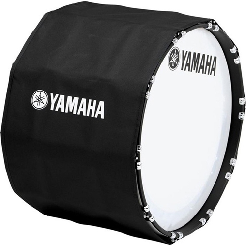 Yamaha Marching Bass Drum Cover - 20", Black