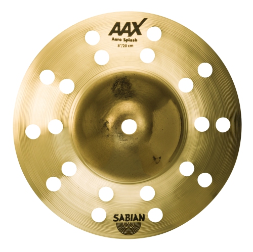 Sabian 208XACB AAX Aero Splash Cymbal - Brilliant 8