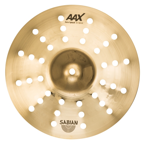 Sabian 212XACB AAX Aero Splash Cymbal - Brilliant 12
