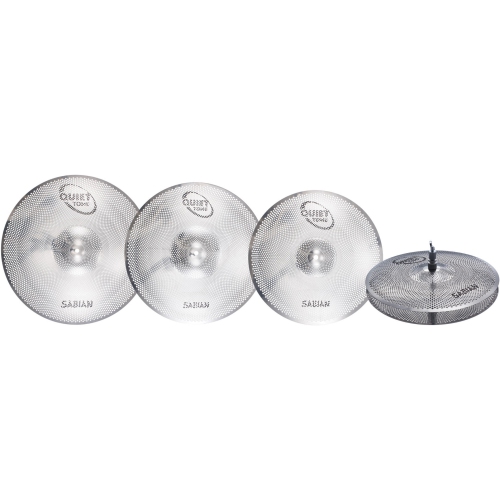 Sabian Quiet Tone Practice Cymbals Set - 14/16/18/20