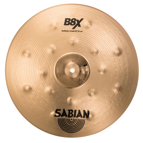 Sabian 416BCX B8X Ballistic Crash Cymbal - 16