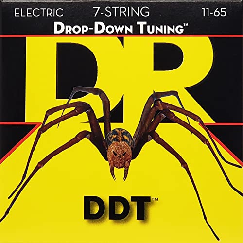 DR Handmade Strings DDT Electric Guitar Strings, Extra Heavy 7-String