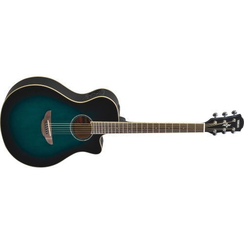 Yamaha APX600 Acoustic Electric Guitar - Oriental Blue Burst