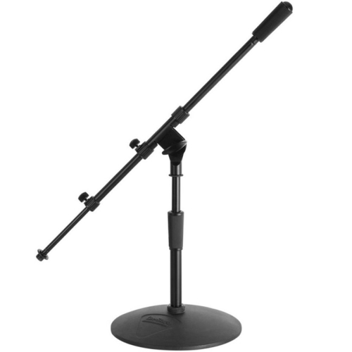 On-Stage Pro Kick Drum/Amp Microphone Stand with Telescoping Boom Arm
