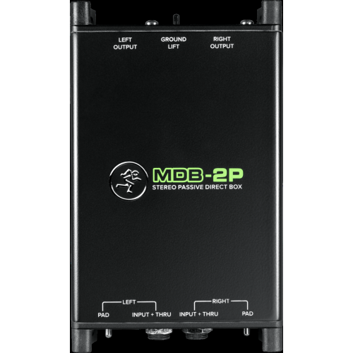 Mackie MDB-2P Stereo Passive Direct Box
