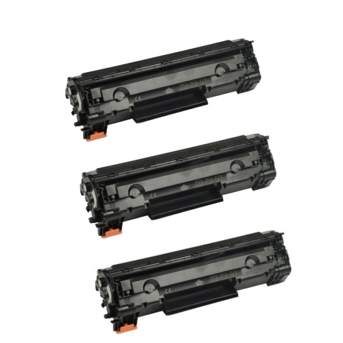 Max Saving - 3Pack Compatible CF283A Toner Cartridge for HP 83A LaserJet Pro MFP M127fn, M127fw,M125nw,M125rnw,M225dn,M201dw,M201n