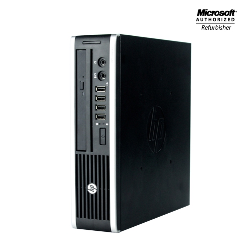 Refurbished - HP Compaq Elite 8300 USFF Desktop Small PC Computer intel i5 3470S 8GB 240GB SSD Windows 10 Pro WiFi (2012 Model)