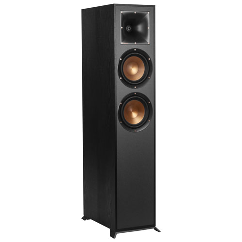 Klipsch R620F 100-Watt 2-Way Tower Speaker - Single - Black