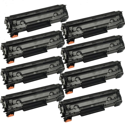 Max Saving - 8PK Toner Cartridges compatible CF283A for HP 83A, HP CF283A LaserJet Pro MFP M127fn,M127fw, M125nw,M125rnw,M225dn,M201dw