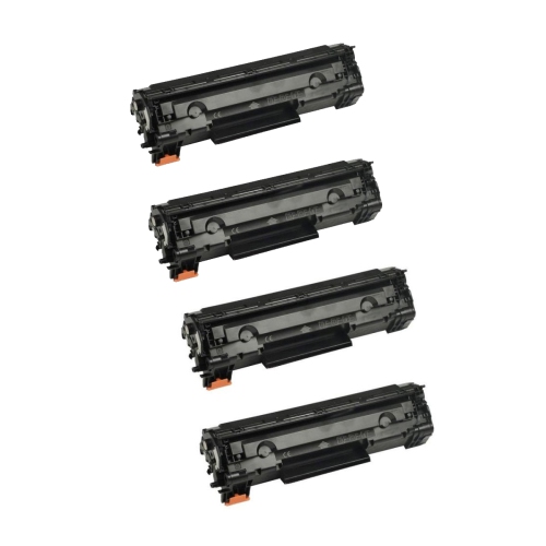 4Packs CRG128 Compatible toner Cartridge for Canon 128 3500B001AA Black Toner Cartridge For FaxPhone L100 L110 L190 /ImageClass D530 D550