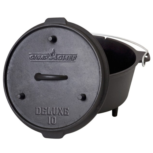 Camp Chef 10' Cast Iron Deluxe Dutch Oven