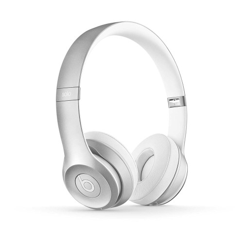Refurbished - Beats Solo 2 Wireless On-Ear Headphones - Silver - Grade A